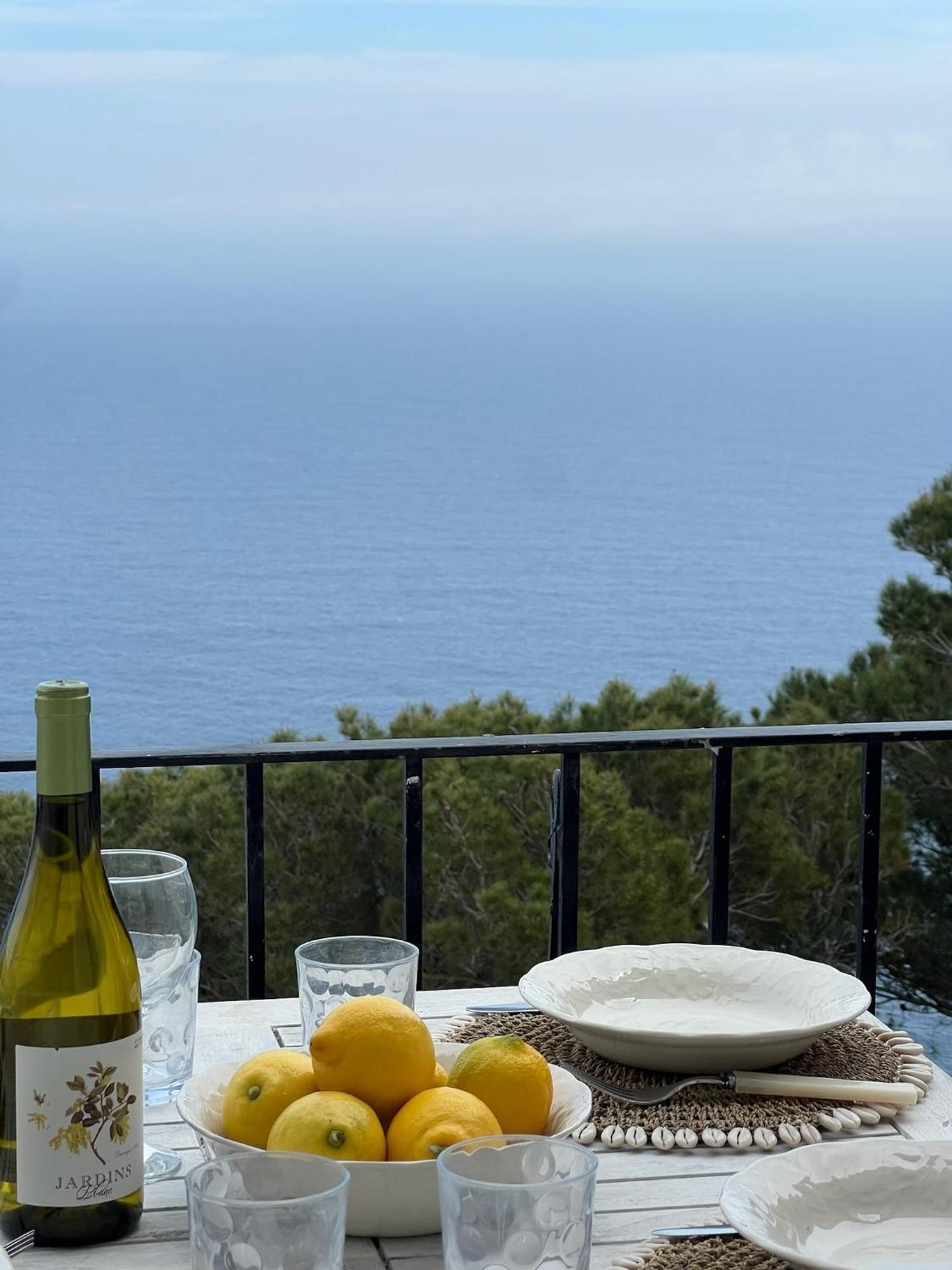 Casa Blanca De Begur Con Vistas Al Mar Y Piscina Villa Buitenkant foto