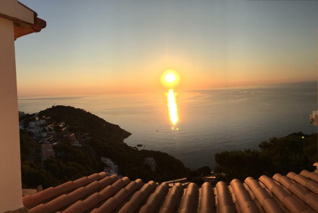 Casa Blanca De Begur Con Vistas Al Mar Y Piscina Villa Buitenkant foto